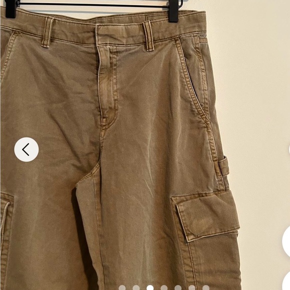 NWT Gap Women's  Baggy Cargo Khaki Pants Tan Cargo Pants Size 2 Petite - Picture 15 of 16